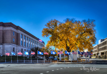 Roanoke War Memorial By Terry Aldhizer